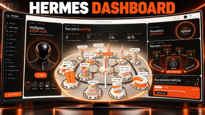 How to Build a Hermes Agent Mission Control Dashboard 3.0 (Manage a Fleet of AI Agents)