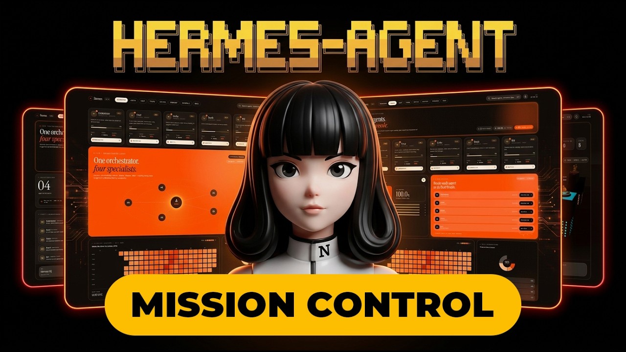 Build a Hermes Mission Control — 5-Agent AI Fleet on Telegram with a Live Dashboard