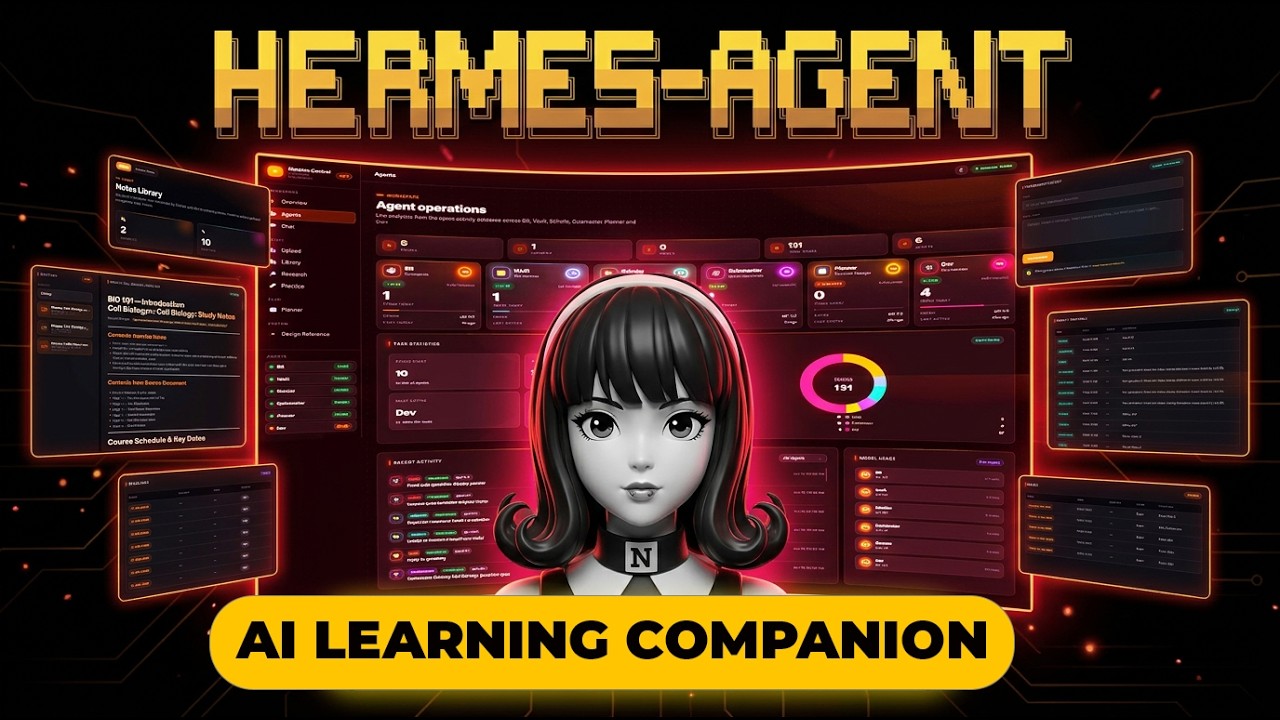 Build a Hermes AI Student Companion & Mission Control Dashboard