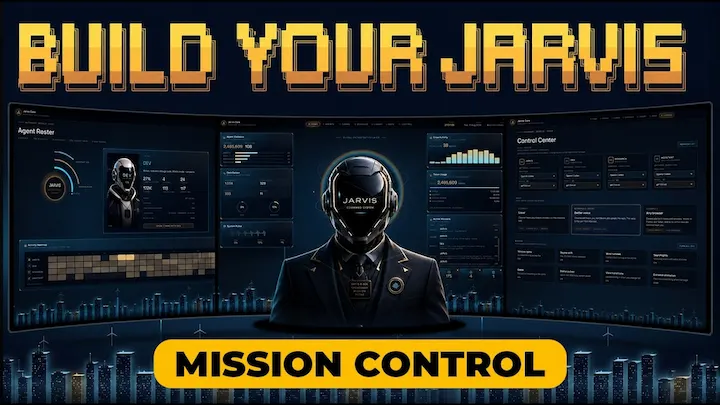 Build a JARVIS Mission Control — Voice-Driven AI Dashboard with a 4-Agent Crew
